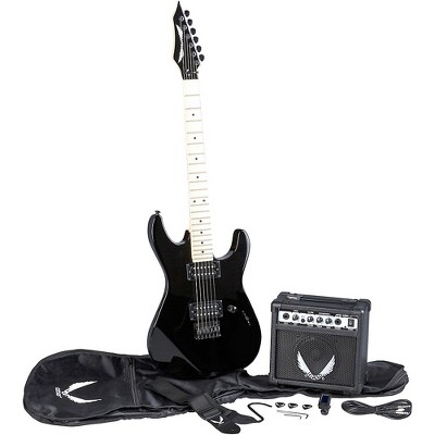 Dean Custom Zone Electric Guitar Pack with Amp and Accessories Classic Black