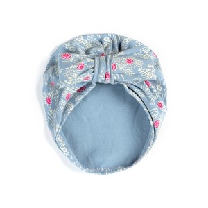 Mightly Baby Fair Trade  Organic Cotton Bow Turban - 1 of 4