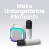 GEMS Portable Karaoke Speaker with Microphones - White - 3 of 4