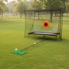 9x8Ft Golf Practice Hitting Net with 11Ft Ball Return, Indoor Outdoor Driving Chipping Training Net with Target & Carry Bag. - 4 of 4