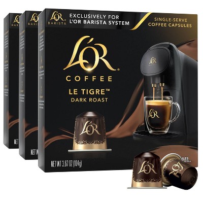 L'or Barista System Coffee And Espresso Machine With 20 Capsules : Target