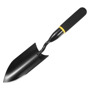 Unique Bargains Manganese Steel Anti-slip Rubber Handle Hand-welded Gardening Trowel - 1 of 4