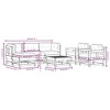 vidaXL 7 Piece Patio Lounge Set with Cushions White Solid Wood - White Pine - 4 of 4
