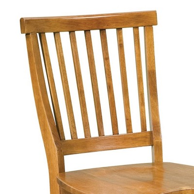 Cottage Oak 41" Wood Arts and Crafts Counter Stool