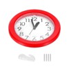 Unique Bargains Battery Operated Decorative Round Silent Non-Ticking Quartz Wall Clock 8" - 3 of 4