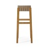 Maven Lane Emerson Backless Bar Stool with Faux Leather 31" - 3 of 4