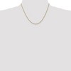 Black Bow Jewelry 1.5mm, 14k Yellow Gold, Solid Box Chain Necklace - 2 of 4