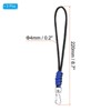 Unique Bargains Braided Wrist Polyester Keychain Wallets Badge Lanyard with Hook - 2 of 4