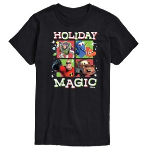 Men's - Disney - Holiday Magic Short Sleeve Graphic T-Shirt - 1 of 4