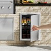 VEVOR BBQ Access Door, 20W x 27H Inch Single Outdoor Kitchen Door, Stainless Steel Flush Mount Door, Wall Vertical Door with Handle, Silver - 2 of 4