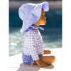 RuffleButts Baby Girls UPF50+ Sun Protected Gingham Long Sleeve One Piece Rash Guard - 4 of 4