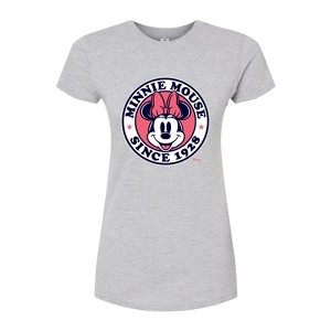 Women's - Disney - Minnie Mouse Fitted Graphic T-Shirt - 1 of 3