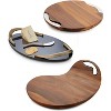Nambe Cheese Block with Knife and Spreader - 3 of 3