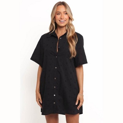 Petal and Pup Grady Collared Shirt Dress