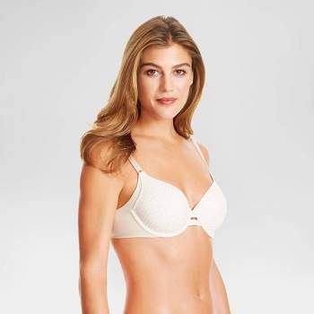 Simply Perfect By Warner's Women's Underarm Smoothing Seamless Wireless Bra  - White L : Target