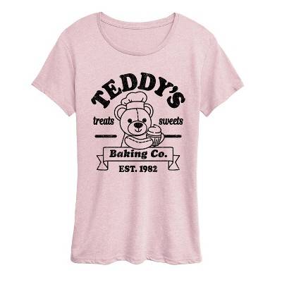 Women's - Instant Message - Teddys Baking Co Short Sleeve Graphic T-Shirt