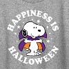 Women's - Peanuts - Snoopy Vampire Happiness Is Halloween Short Sleeve Graphic T-Shirt - 2 of 4