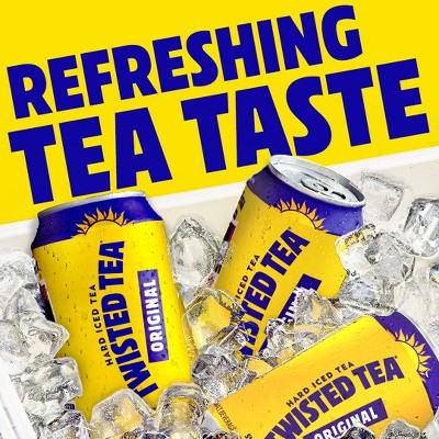 Twisted Tea Original Hard Iced Tea - 12pk/12 fl oz Cans, 5 of 14