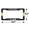 Towson University #1 Fan License Plate Tag Frame - 4 of 4