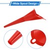 Unique Bargains Universal Automotive Oil Funnel for Engine Oil Diesel Kerosene Gasoline Durable PP 11.02"x4.13" - 4 of 4