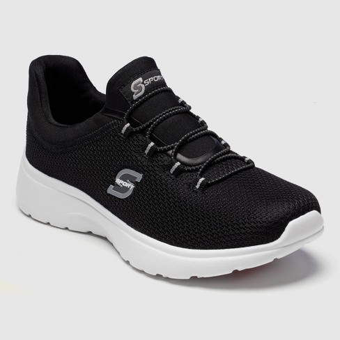 S Sport By Skechers Women's Rummie Pull-on Sneakers - Black 11