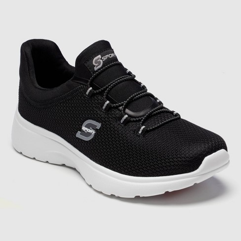 Skechers black hotsell sports shoes