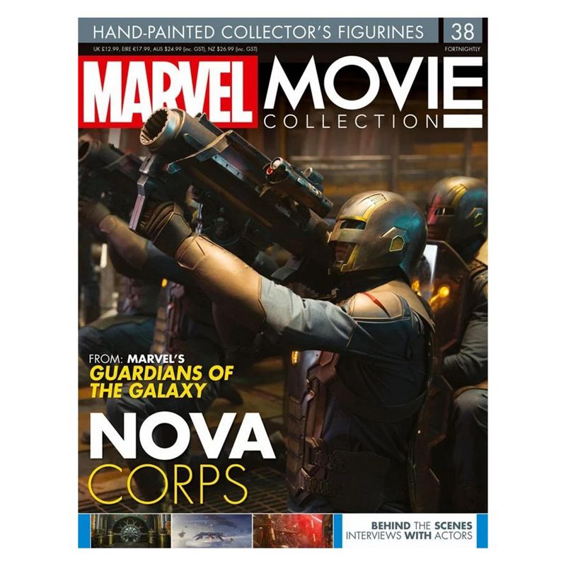 Eaglemoss Limited Eaglemoss Marvel Movie Collection Magazine Issue #38 Nova Corps, 1 of 4