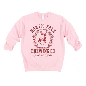 Simply Sage Market Women's Graphic Sweatshirt North Pole Brewing Co. - 1 of 2