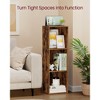 Cube Bookcase, Open Storage Shelf for Living Room, Office, Space-Saving Design, Easy Assembly - 2 of 4