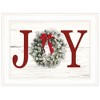 YOOCOZZ Christmas Trendy Decoration, Xmas Wall Decor - "Christmas Joy" Wall Decoration  by Lori Deiter, Ready to Hang Framed Print - 3 of 4