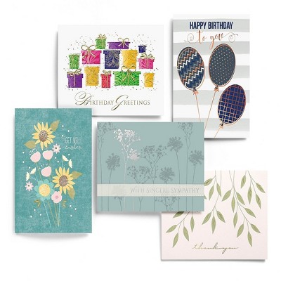 JAM Paper Blank Message Card Sets Occasion Assortment 3095546