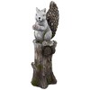 Northlight Squirrel on Tree Stump Outdoor Garden Statue - 22.75" - 4 of 4