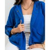 Women's Zip Up Hooded Jacket - Blu Pepper - 2 of 2