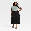 Women's Cutwork Midi A-Line Skirt - Universal Thread™ - 3 of 3