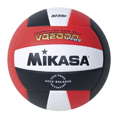 Mikasa Volleyball NFHS Approved, Size 5, Red/White/Black