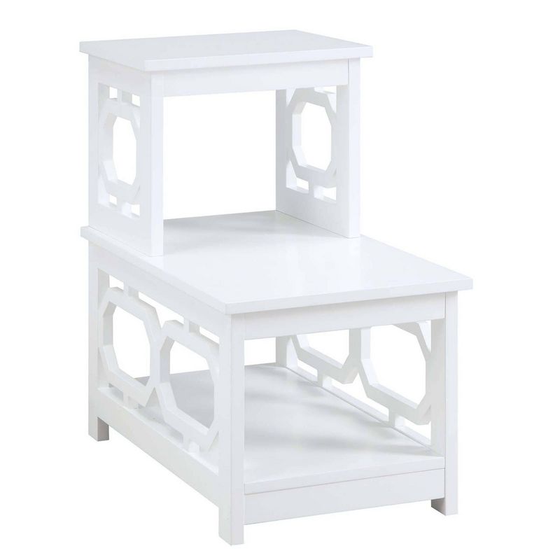 Omega 2 Step Chairside End Table - Breighton Home, 1 of 5