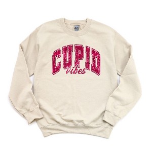 Simply Sage Market Women's Graphic Sweatshirt Cupid Vibes - 1 of 3