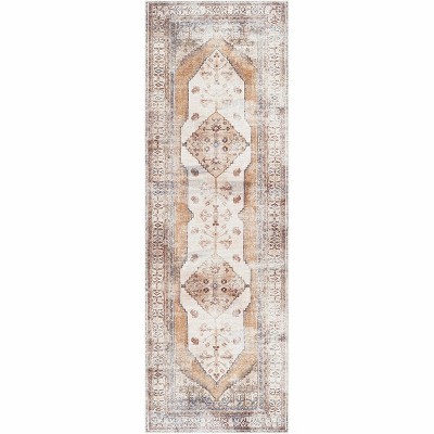 Hauteloom Arncliffe Vintage Flat Pile Washable Rug