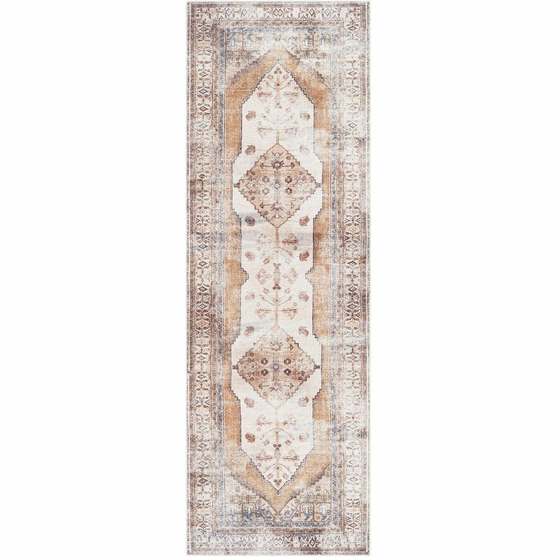 Hauteloom Runner Area Rug   Orange
