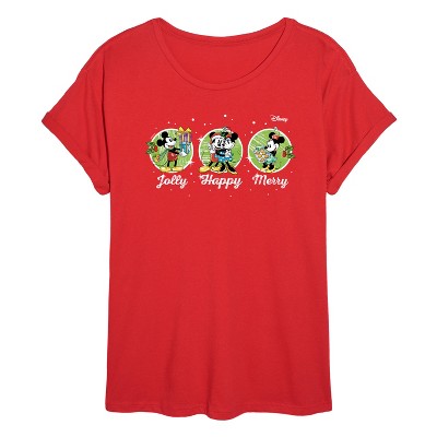 Women's - Disney - Jolly Happy Merry Oversized Graphic T-Shirt