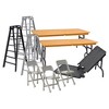 Tables, Ladders & Chairs Match Accessory Set for WWE & AEW Wrestling Action Figures - image 2 of 2