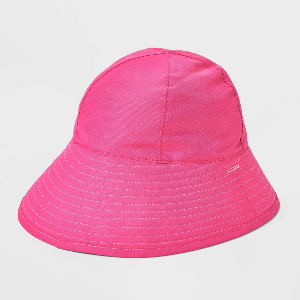 Baby Girls' Reversible Bucket Hat - Cat & Jack™ Pink 12-24M