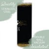 Elanze Designs Chief Chaos Coordinator Glittery Goldtone 20 ounce Stainless Steel Travel Tumbler - 3 of 4