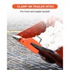 2" Clamp On Trailer Hitch Receiver Convenient Towing Connection for SUVs Trucks Commercial Vehicles Reliable Clamp On Hitch No Drilling Required - 4 of 4