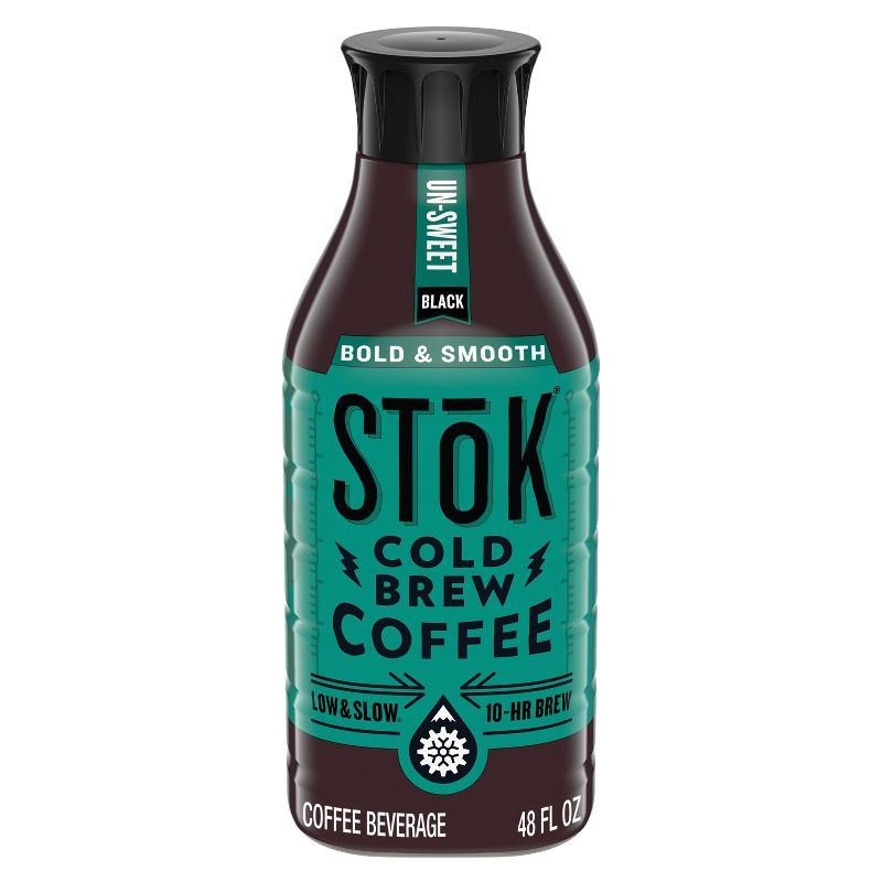 SToK Black Unsweetened Cold Brew Coffee - 48 fl oz, 1 of 15