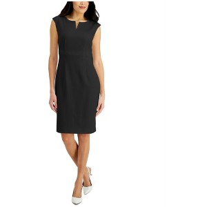 Kasper Womens Notched Neck Sheath Dress - 1 of 1