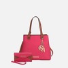 MKF Collection Kearny Vegan Leather Women’s Tote Bag with Wallet by Mia K- 2 pieces - 2 of 4