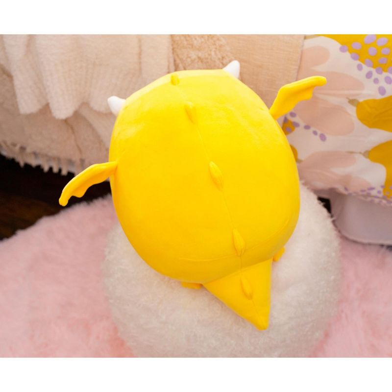 Toynk MochiOshis 12-Inch Character Plush Toy Animal Yellow Dragon | Fumiho Firoshi, 6 of 8