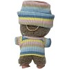 Doll Clothes Superstore Pastel Rainbow Stripe Sweater and Hat Set for 17.5 cm Labubu Dolls - 4 of 4