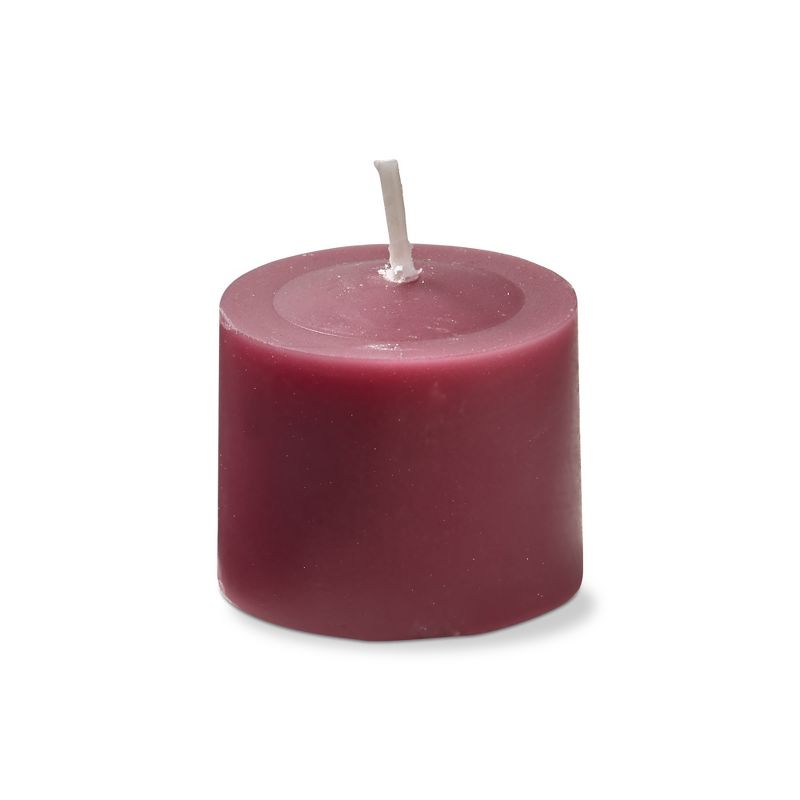 tag Color Studio Votive Candles Set Of 12 Wine Smokeless Paraffin Wax, Burn Time 5 Hrs., 1 of 4